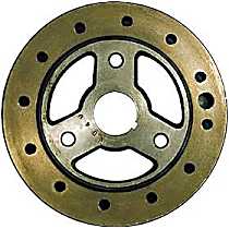 8 Cyl 5.7L, Engine Harmonic Balancer; Fits Small Block Chevy 350 Engine; 6-3/4 In. Diameter - 