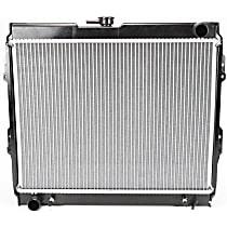 Radiator, 2.4L Engine, With 15-3/4 in. Core Height, Aluminum Core, Plastic Tank