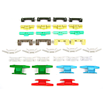 PCK-684-91 Molding Clip - Direct Fit, Set of 33