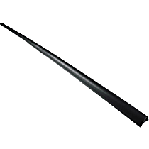 WFT D1180 Windshield Molding - Black, Direct Fit, Sold individually