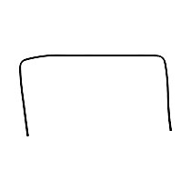 WFS D1126 Windshield Molding