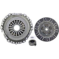 Clutch Kit, For OE Dual Mass Flywheel System, 8 1/2 in. Clutch Diameter, 14 Tooth Spline, 1 in. Input Shaft Diameter, Without Alignment Tool, Without Flywheel, With Release Bearing, Perfection Clutch OE Replacement - 