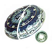 Clutch Kit, Sequential Transmission, 9 in. Clutch Diameter, 26 Tooth Spline, 1 3/8 in. Input Shaft Diameter, Without Alignment Tool, Without Flywheel, With Release Bearing - 