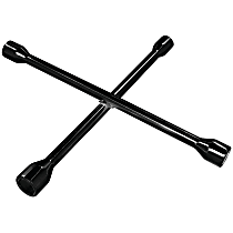W2 Black 14 in. Metric 4-Way Cross Lug Wrench