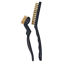W4951 Brass Detailing Brush Set with Offset Handle Design (2 Pieces)