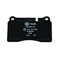 355011851 Front 2-Wheel Set Semi-Metallic Brake Pads, OE Series