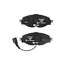 355020191 Front 2-Wheel Set Semi-Metallic Brake Pads, OE Series