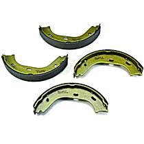 355050001 Parking Brake Shoe - Direct Fit, 2-Wheel Set