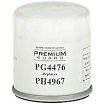 Oil Filter, Spin-On Filter, Yes, 4 Cyl 2.4L - 