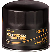 PG4651EX Extended Life Series Oil Filter - Spin-on, Direct Fit, Sold individually