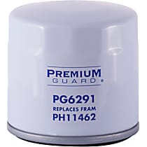 PG6291 Standard Series Oil Filter - Spin-on, Direct Fit, Sold individually