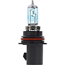 Driver or Passenger Side Halogen 9007 Headlight Bulb, High Beam and Low Beam, Low and High Beam, Set of 2, CrystalVision Platinum Series