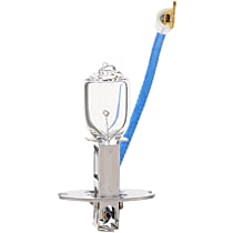 Driver or Passenger Side Halogen H3 Headlight Bulb, Sold individually, Vision Series