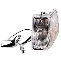 1312623 Front, Driver Side Turn Signal Light, Without bulb(s)