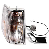 1312630 Front, Passenger Side Turn Signal Light, Without bulb(s)