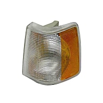 1369609 Front, Driver Side Turn Signal Light, Without bulb(s)