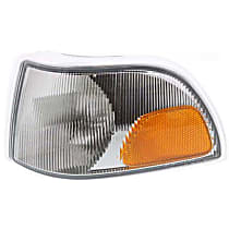 9483184 Front, Driver Side Turn Signal Light, Without bulb(s)