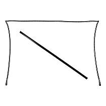 BKT DB10130 Rear Window Seal - Glass Weatherstrip, Set of 3