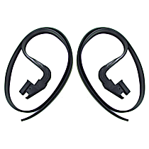 BWP 1110 73 Roof and Top Weatherstrip Seal - Roof/Top Weatherstripping, Set of 2