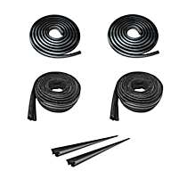 Door Seal, 2-Door, Front Door, Kit - Front, Driver and Passenger Side