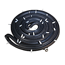DWB 1310 61 Weatherstrip Seal - Driver or Passenger Side, Black, Door, Direct Fit, Sold Individually