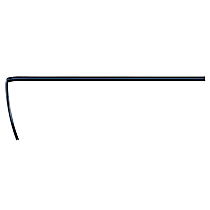 DWR 1111 99 Weatherstrip Seal - Front, Passenger Side, Upper, Black, Door, Direct Fit, Sold Individually