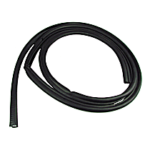 DWR 1112 67 Weatherstrip Seal - Front, Passenger Side, Black, Door, Direct Fit, Sold Individually