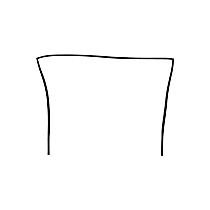 WFS F2302 RC Windshield Molding