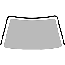 WFS F736 C Windshield Molding