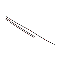 WKT F4937 Upper and Side Windshield Molding