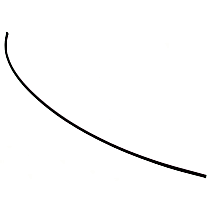 WLM F2497 Windshield Molding