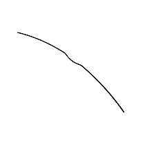 WLM F740 Windshield Lower Molding