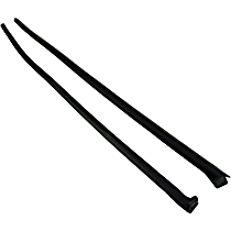 WSK D1708 Windshield Molding - Direct Fit, Set of 2