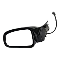 Driver Side Mirror, Power, Manual Folding, Non-Heated, Paintable, Without Signal Light, Without memory, Without Puddle Light, Without Auto-Dimming, Without Blind Spot Feature