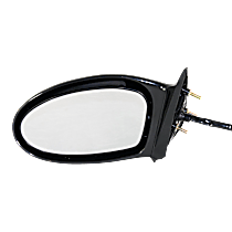 Driver Side Mirror, Manual Adjust, Non-Folding, Non-Heated, Paintable, No Signal Light, No Memory, No Puddle Light, No Auto-Dimming, No Blind Spot Feature