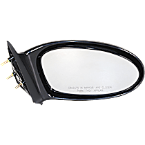 Passenger Side Mirror, Manual Adjust, Non-Folding, Non-Heated, Paintable, No Signal Light, No Memory, No Puddle Light, No Auto-Dimming, No Blind Spot Feature