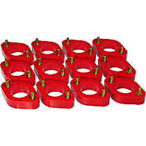 1-116 Body Lift Kit - Red, Direct Fit, Set of 12