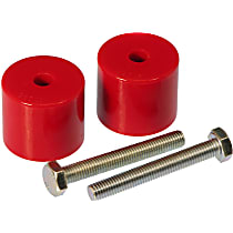 1-1707 Rear Bump Stop - Red, Polyurethane, Direct Fit, Set of 2