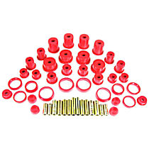 Master Bushing Kit - Red, Polyurethane, Direct Fit, Kit