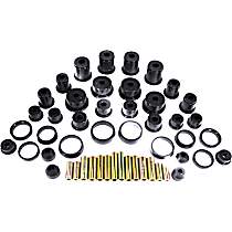 Master Bushing Kit - Black, Polyurethane, Direct Fit, Kit