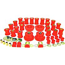12-2002 Master Bushing Kit - Red, Polyurethane, Direct Fit, Kit