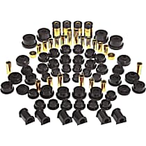 Master Bushing Kit - Black, Polyurethane, Direct Fit, Kit