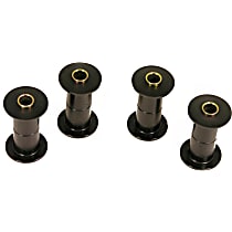 Leaf Spring Bushing - Black, Polyurethane, Direct Fit, Kit