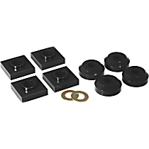 6-1601-BL Transfer Case Mount - Black, Polyurethane, Direct Fit