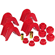 6-1903 Master Bushing Kit - Red, Polyurethane, Direct Fit, Kit