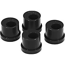 Steering Rack Bushing - Black, Polyurethane, Direct Fit, Set of 4