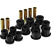 7-1017-BL Leaf Spring Bushing - Black, Polyurethane, Direct Fit, Kit