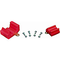 7-1609 Radius Arm Bushing - Red, Polyurethane, Direct Fit, Set of 2