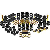 7-2002-BL Master Bushing Kit - Black, Polyurethane, Direct Fit, Kit