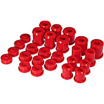 7-2014 Master Bushing Kit - Red, Polyurethane, Direct Fit, Kit